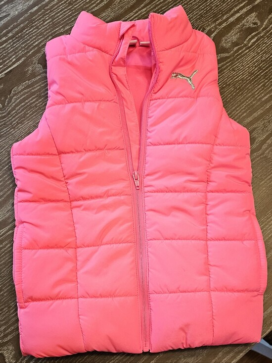 Puma Other - Puma Pink Quilted Puffer Vest